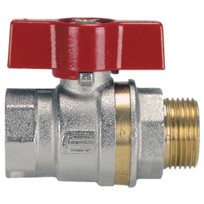 Vanne BS poignée papillon alu MF1/2" ASTER- EFFEBI - 0825R404