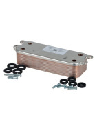 Echangeur sanitaire, 18 plaques- SAUNIER DUVAL - 0020186154 Echangeur sanitaire, 18 plaques- SAUNIER DUVAL - 0020186154