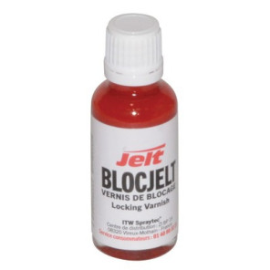 Vernis de blocage "blocjelt 6967" rouge pour visserie 30ml- SOLARONICS - 0042067