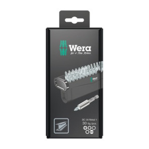 Bit-Check 30 Metal 1 SB, 30 pièces- WERA - 05057440001