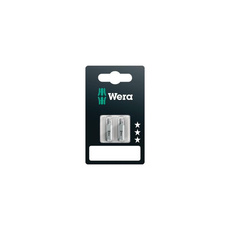 Embouts Z SB, PH 2 x 25 mm, 2 pièces- WERA - 05073305001