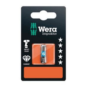 Embouts Hex-Plus IMP DC SB Impaktor, 6 x- WERA - 05073906001