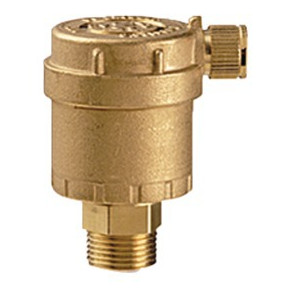 Purgeur d'air automatique avec filtre intégré, valve d'iso. et purgeur horizontal 3/8''- GIACOMINI - R88EY002