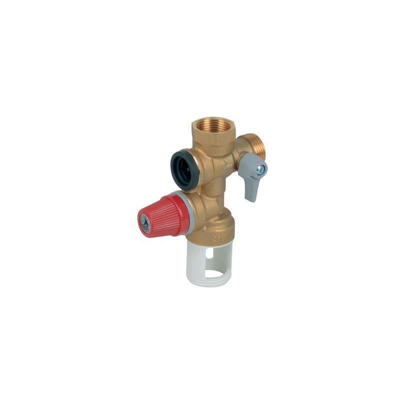 Groupe de sécurité droit laiton - 38mm MF3/4"- DIFF - 100091