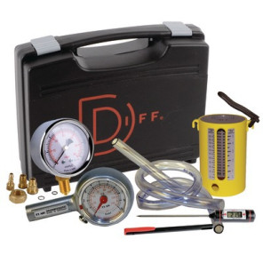 Mallette de mise en service gaz débit litre automatique- DIFF - 100255