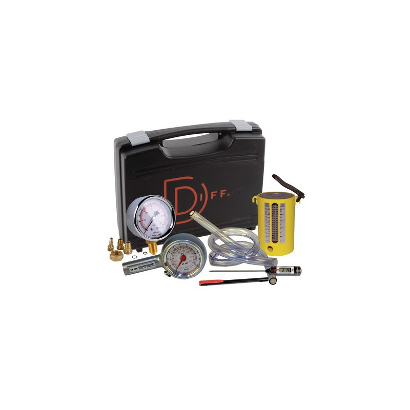 Mallette de mise en service gaz débit litre automatique- DIFF - 100255