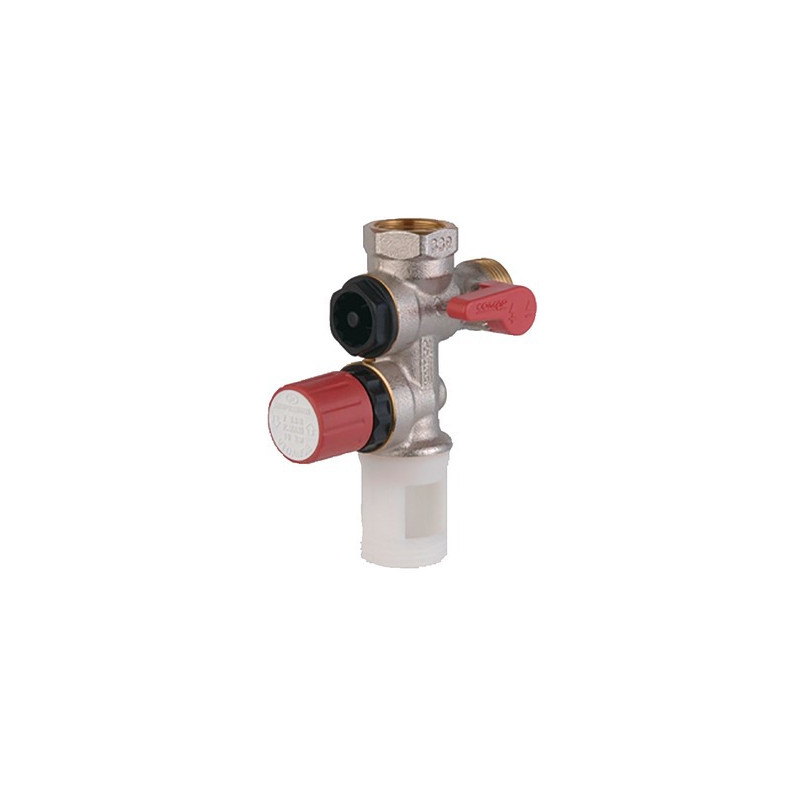 Groupe de sécurité droit laiton - 43mm MF3/4"- COMAP - 889006-01