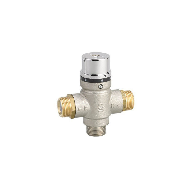 Mitigeur thermostatique à 2 clapets MMM3/4"- DIFF - 100288