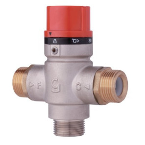 Mitigeur thermostatique solaire à1 clapet MMM3/4"- DIFF - 100290