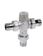 Mitigeur thermostatique laiton chromé MMM3/4" NF- DIFF - 100303 Mitigeur thermostatique laiton chromé MMM3/4" NF- DIFF - 100303