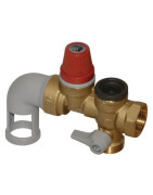 Groupe de sécurité coudé laiton 3/4" NF- DIFF - 100306 Groupe de sécurité coudé laiton 3/4" NF- DIFF - 100306