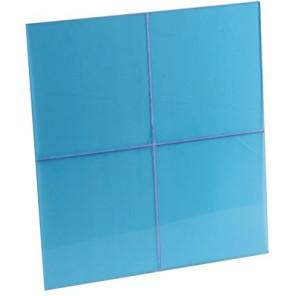 Résine synthétique PMMA pour coffret sous verre coup de poing - 140x105mm- DIFF - 105017