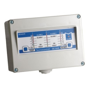 Centrale de détection 3 voies, pour gaz- TECNOCONTROL - SE194K
