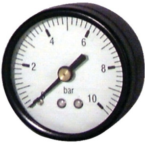 Manomètre ABS, sec non remplissable Ø 50mm, 0/10bar- DIFF - 109462