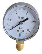 Manomètre ABS, sec non remplissable Ø 63mm, 0/10bar- DIFF - 109464 Manomètre ABS, sec non remplissable Ø 63mm, 0/10bar- DIFF - 109464
