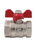 Vanne FF poignée papillon PN40 3/4"- DIMPEXP - 1342-34