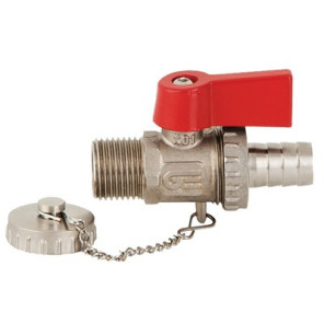 Robinet M1/2'' avec levier et bouchon F3- GENEBRE - 110149