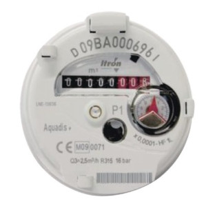 Compteur divisionnaire eau froide AQUADIS- ITRON - AQUAP15110EMB