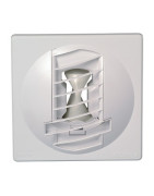Bouche d'extraction autoréglable BapCOLOR Standard Bi-débit- ALDES - 11019145 Bouche d'extraction autoréglable BapCOLOR Standard Bi-débit- ALDES - 11019145