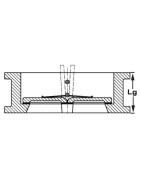 Clapet double battant fonte DN100- SFERACO - 370100 Clapet double battant fonte DN100- SFERACO - 370100