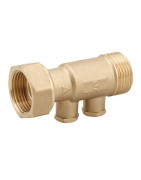 Clapet droit FT3/4"xM3/4" avec bouchon laiton court- DIFF - 110298 Clapet droit FT3/4"xM3/4" avec bouchon laiton court- DIFF - 110298