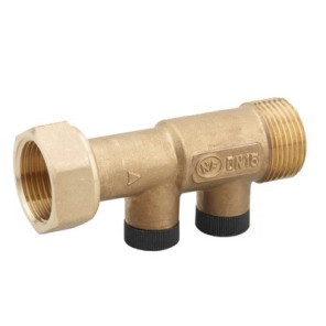 Clapet droit FT1"xM1" avec bouchon plastique long- DIFF - 110300