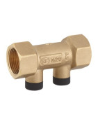 Clapet droit F3/4"xF3/4" avec bouchon plastique G1/4"- DIFF - 110305 Clapet droit F3/4"xF3/4" avec bouchon plastique G1/4"- DIFF - 110305