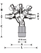 Disconnecteur hydraulique contrôlable 1/2", EN12729- RESIDEO - BA295S-1/2A Disconnecteur hydraulique contrôlable 1/2", EN12729- RESIDEO - BA295S-1/2A