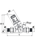 Réducteur de pression RINOX PLUS SMART M1/2" NF- RBM - 29090400