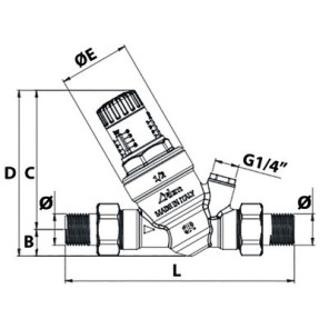 Réducteur de pression RINOX PLUS SMART M3/4"- RBM - 29090500