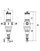 Séparateur air et boue AIRTERM DIRT F3/4- RBM - 28310500