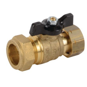 Vanne DN15 FT3/4" x olive Ø22- RBM - 31740540