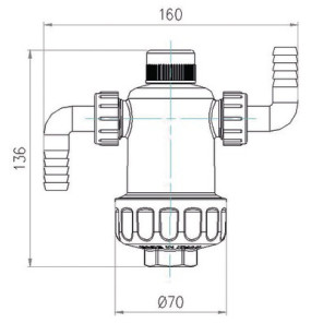 Filtre neutralisateur de condensats NT1- RBM - 32860530