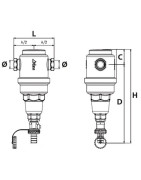 Séparateur particules de boues DIRTERM laiton F1/2"- RBM - 28290400 Séparateur particules de boues DIRTERM laiton F1/2"- RBM - 28290400