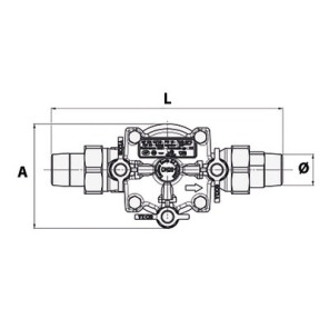 Disconnecteur contrôlable BA2860 M1/2"- SOCLA - 149B3880