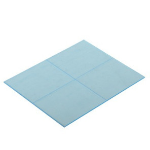 Résine synthétique PMMA pour boîte à clef - 125x113mm- DIFF - 110717