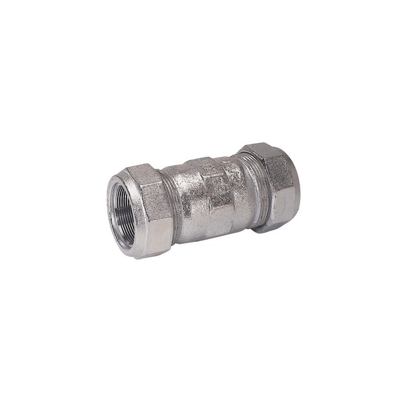Raccord compression fonte droit O DN10- GEBO - 01.150.02.00
