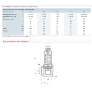 Soupape chauffage 3b molette FF1/2"- GOETZE - 651MHIK-15-F/F-1 3B