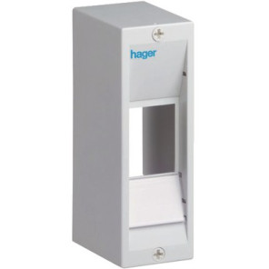 Coffret cache-borne 10 modules- HAGER - GD110A