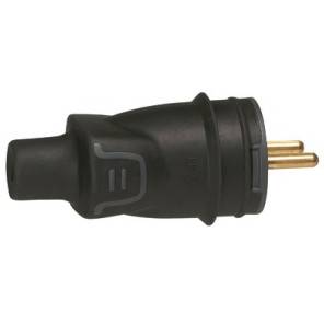 Prise mâle 16A 2P+T IP44- DIFF - 111759