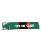 Étiquette souple adhésive sprinkler- DIFF - 111816  - (X10)