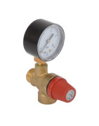 Soupape chauffage 3b avec mano MF1/2"- DIFF - 111885