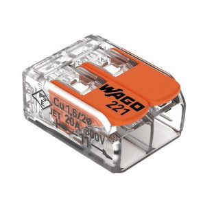 Borne de connexion tous conducteurs 2 fi- DIFF - 111893  - (X40)