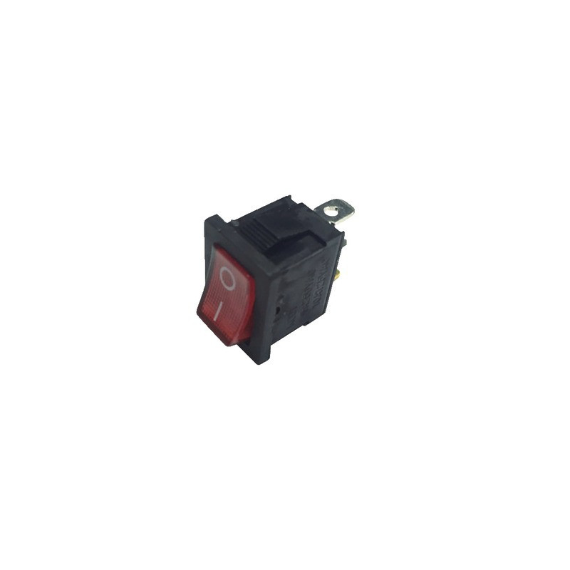 Interrupteur lumineux rouge 0/1 6A 3XFAS- DIFF - 150643