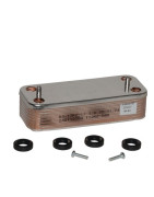 Échangeur sanitaire 16 plaques- DIFF pour Chaffoteaux - 65104333