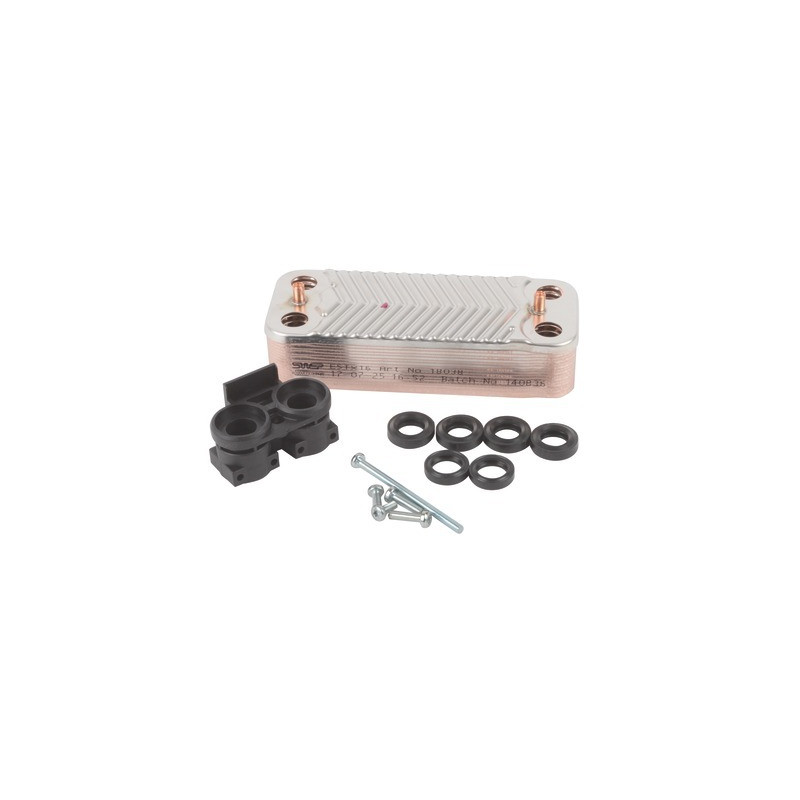 Échangeur sanitaire 16 plaques- DIFF pour Chaffoteaux - 61302409-01