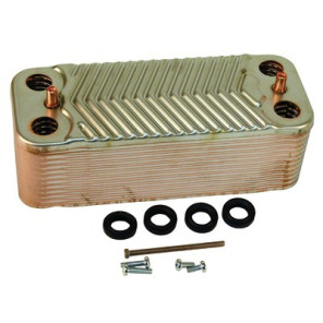 Échangeur sanitaire 24 plaques- DIFF pour Chaffoteaux - 60000310