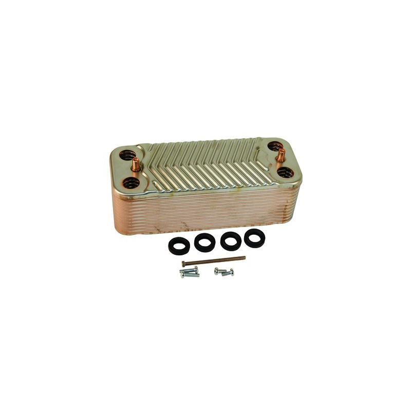 Échangeur sanitaire 24 plaques- DIFF pour Chaffoteaux - 60000310
