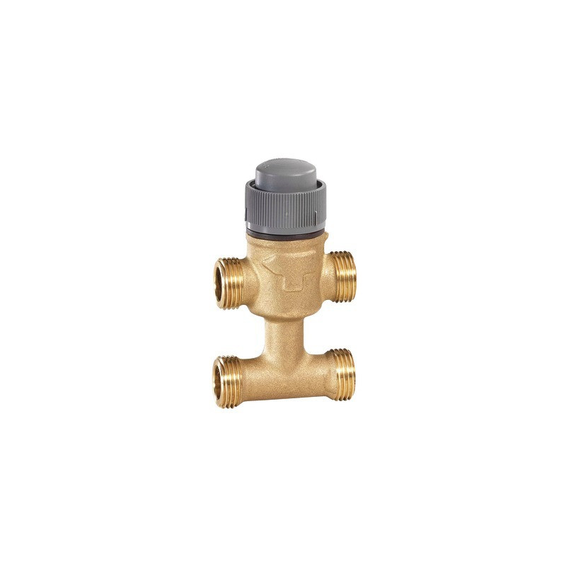 Vannes 3 voies compact with bypass, ext. fileté, DN15, PN16, kvs1.0, mod- RESIDEO - VYE15B1.0M