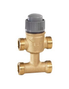 Vannes 3 voies compact with bypass, ext. fileté, DN15, PN16, kvs1.0, mod- RESIDEO - VYE15B1.0M